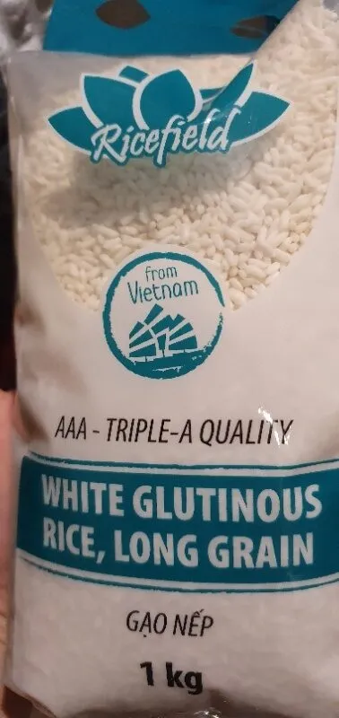 White glutenous rice longgrain