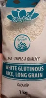 White glutenous rice longgrain