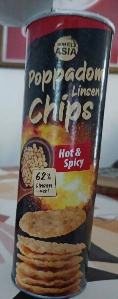Poppadom linsen chips