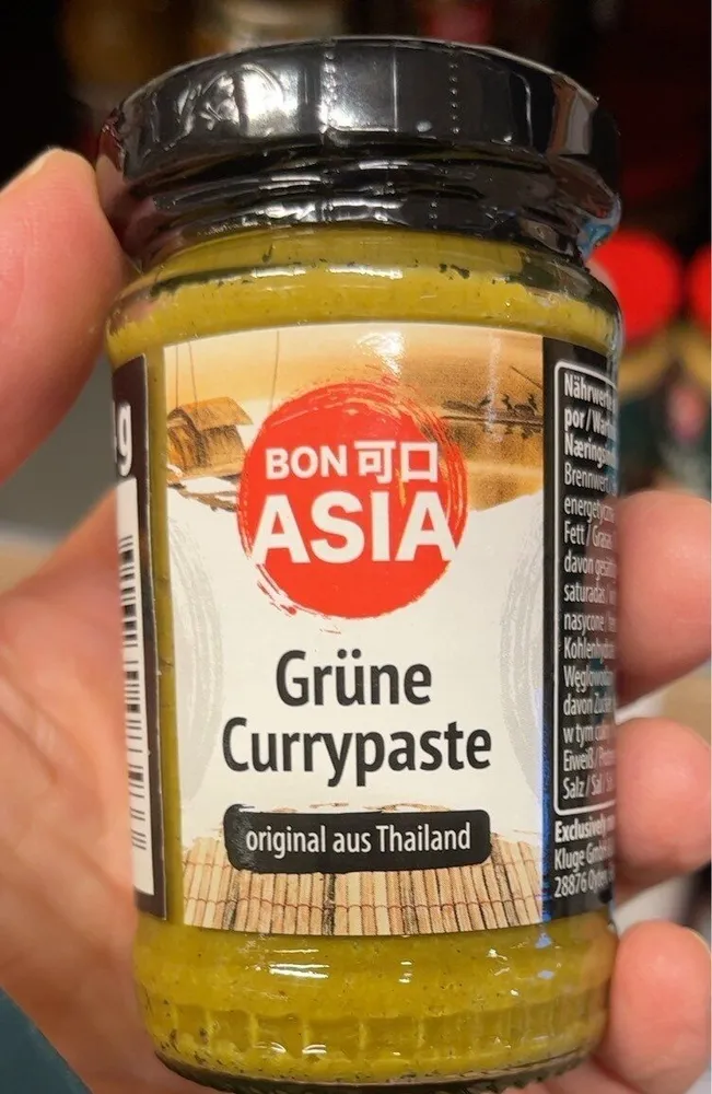 Curry paste Grüne