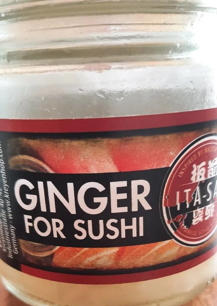 Ginger for sushi
