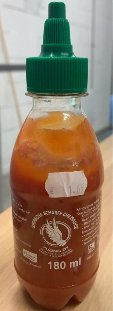 Sriracha scharfe chilisauce