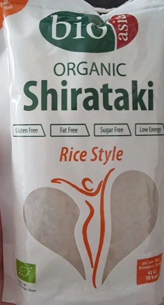 Organic shirataki