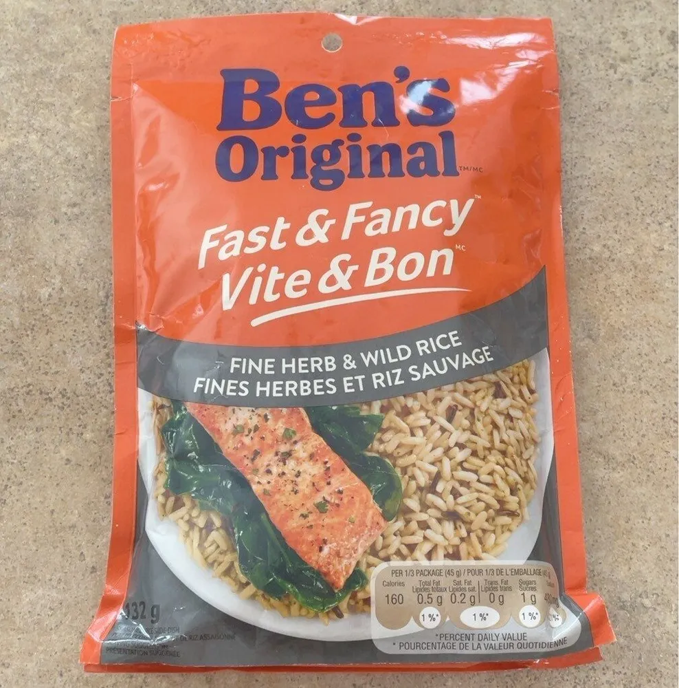 Fines herbes et riz sauvage