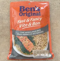 Fines herbes et riz sauvage