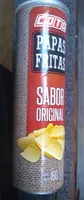 papas fritas de tubo, COTO