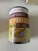 CHAMPIGNONS DE PARIS ÉMINCÉS 1ER CHOIX