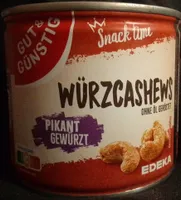 Würzcashews pikant gewürzt