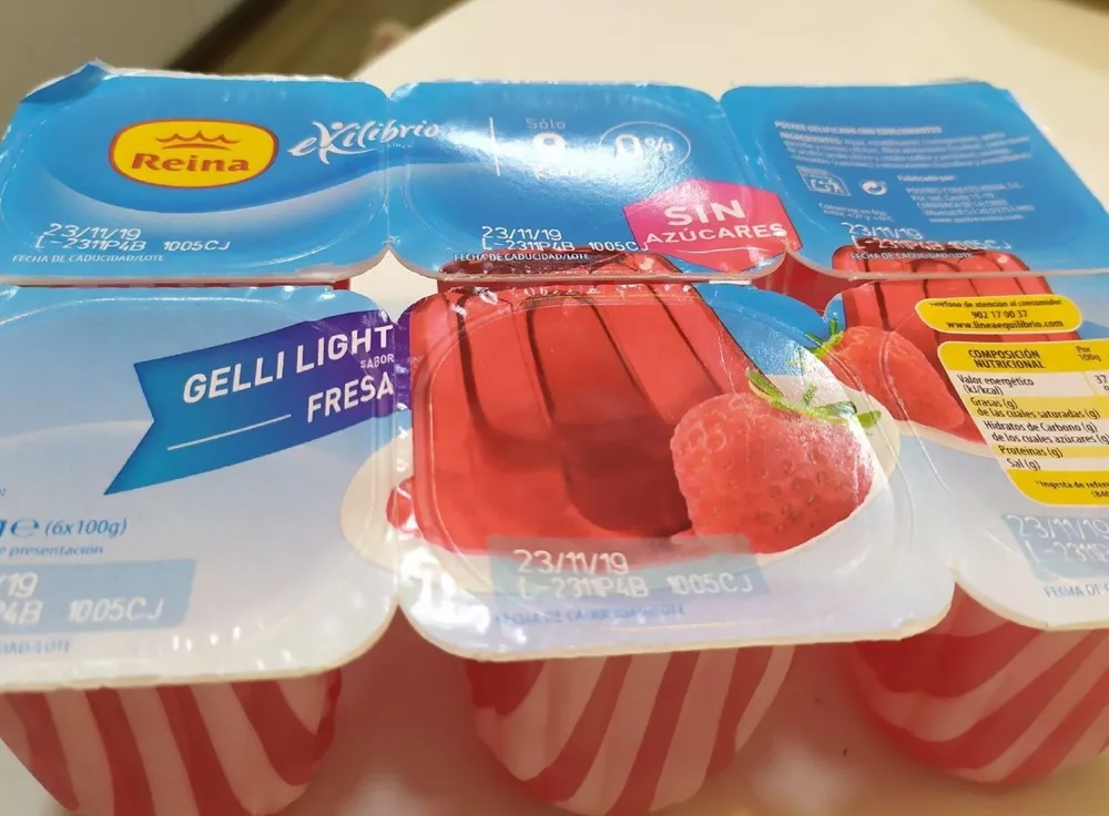 Gelatina fresa