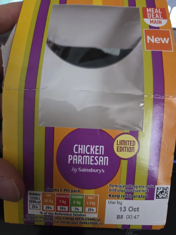 Chicken Parmesan Warp