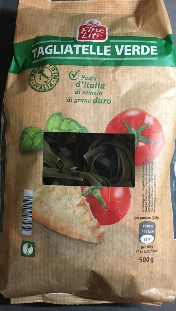 Tagliatelle verde