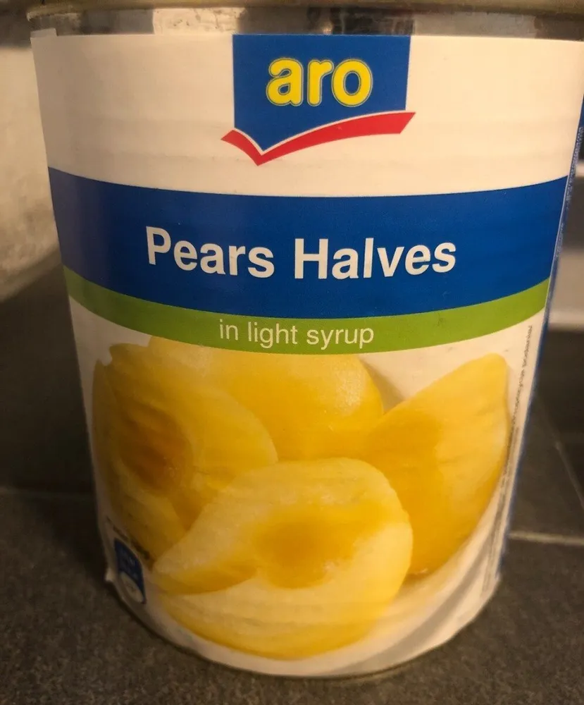 Pears halves