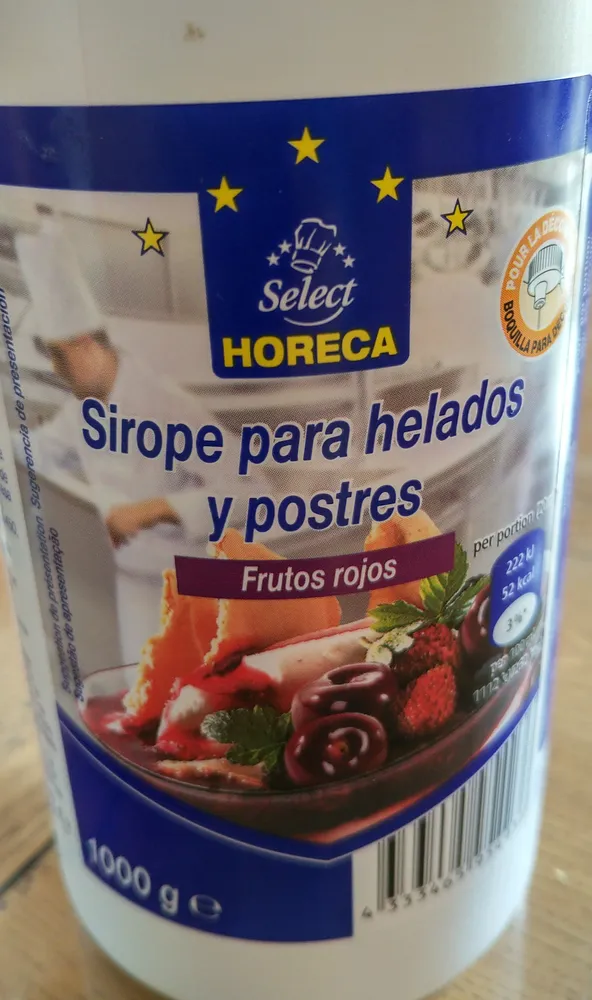 Sauce pour glaces et desserts