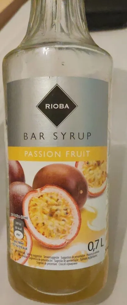 Bar syrup