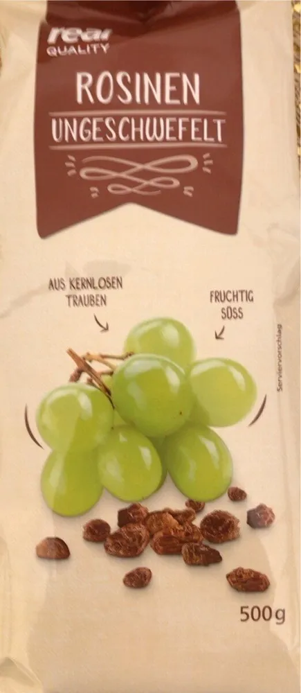 Rosinen ungeschwefelt