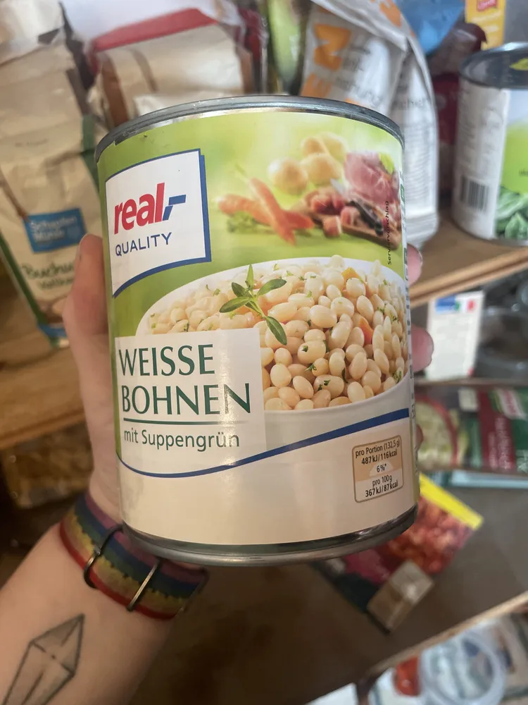 Bohnen - Weisse Bohnen mit Suppengrün