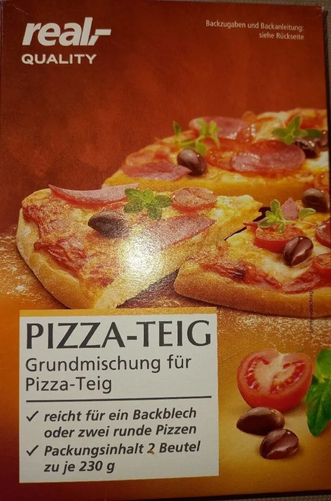 Pizza Teig  Grundmischung