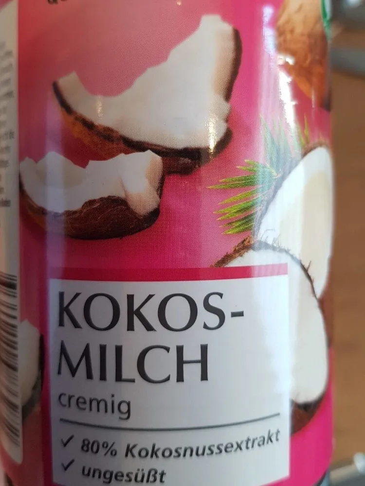 Kokosmilch cremig