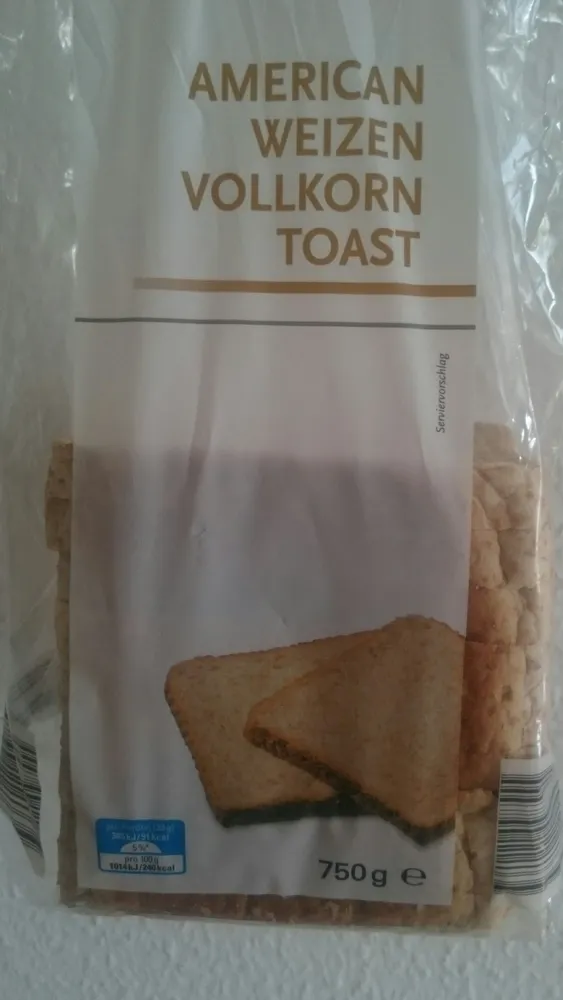 Vollkorn Sandwich Toast