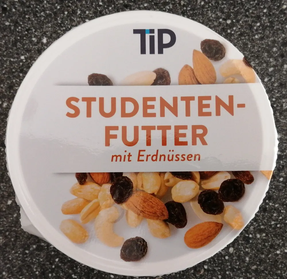 Studentenfutter mit Erdnüssen