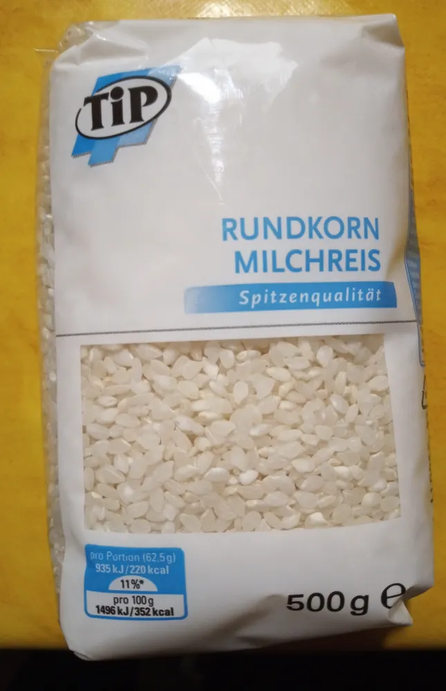 Rundkorn Milchreis