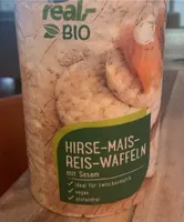 Hirse-Mais-Reis-Waffeln