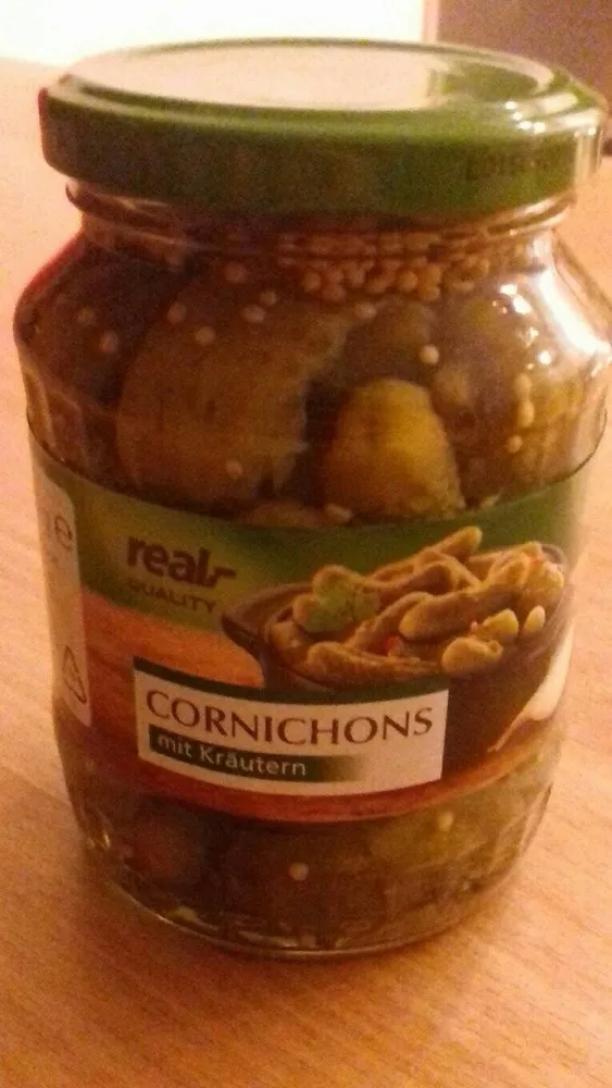 Cornichons mit Kräutern