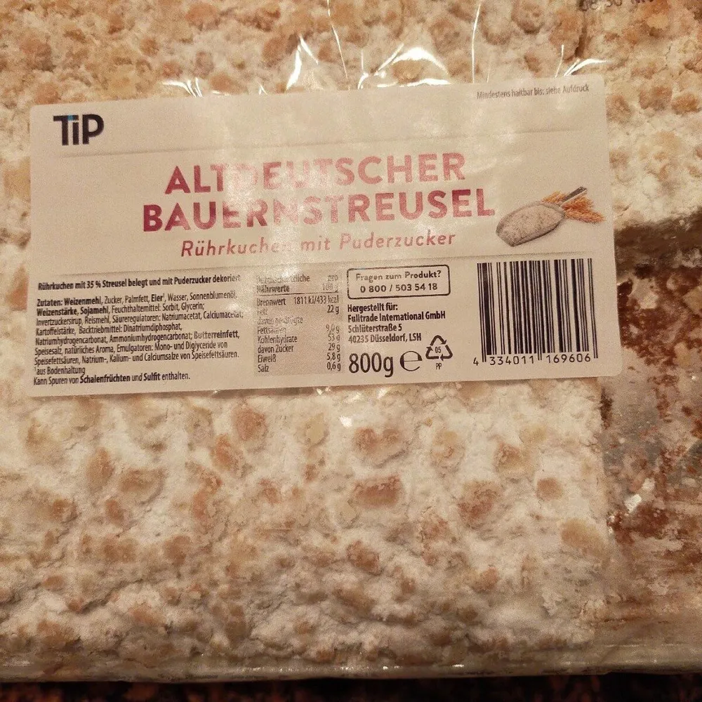 Altdeutscher Bauernstreusel