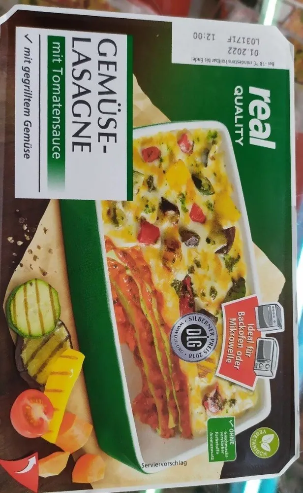 Gemüse Lasagne