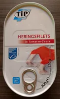 Heringsfilets in Tomaten-Sauce