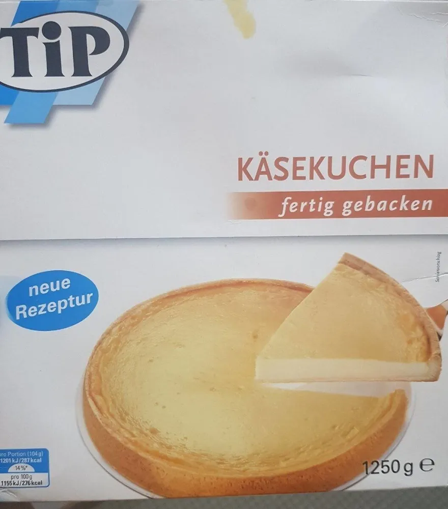 Tarte fromage tip