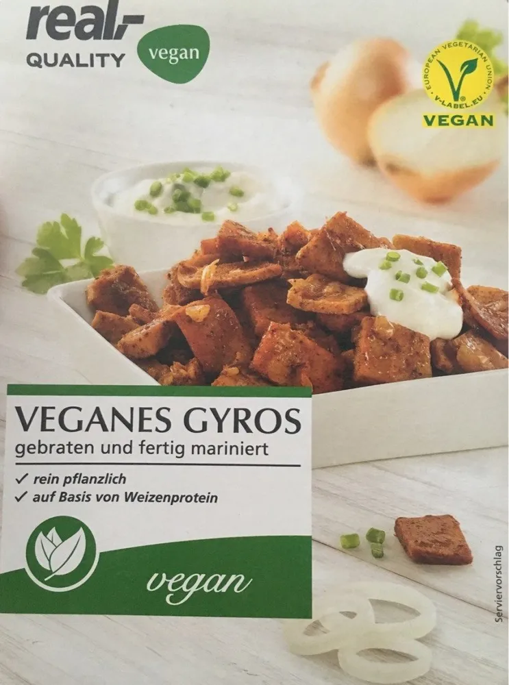 Veganes gyros