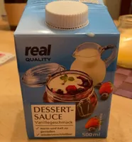 Dessert sauce vanillegeschmack