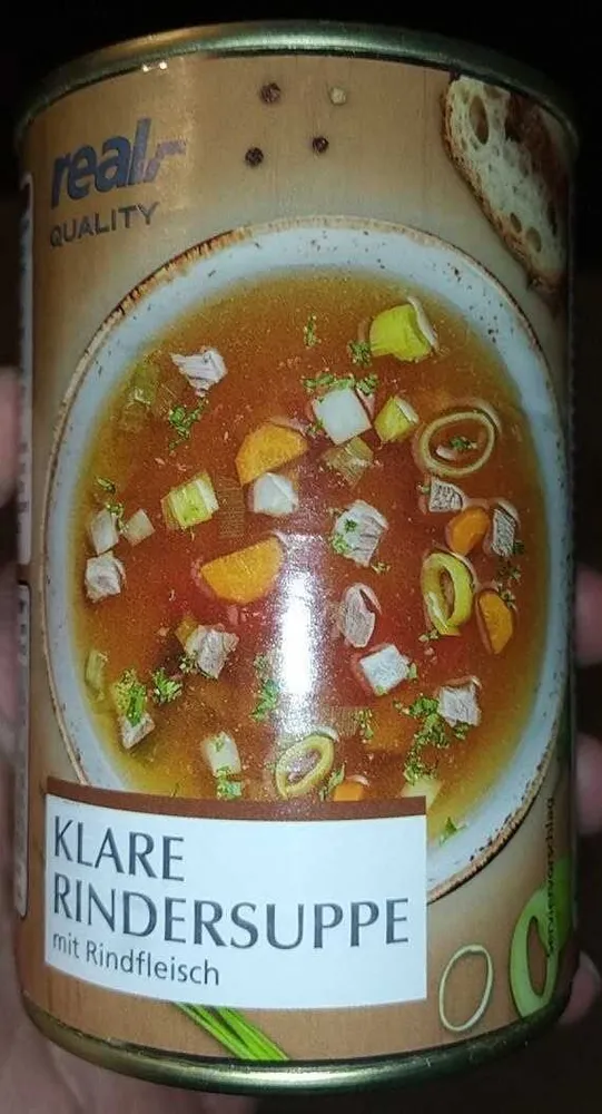 Klare Rindersuppe