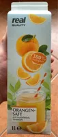 Orangensaft mit Fruchtfleisch, Direktsaft