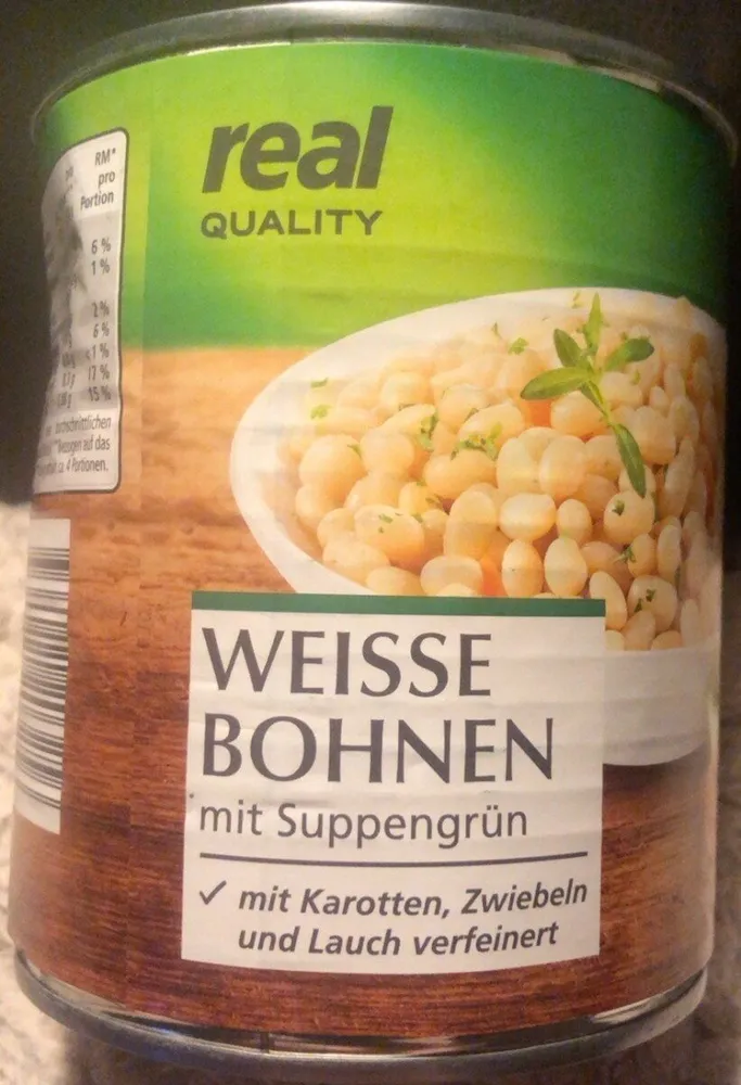 Weiße Bohnen mit Suppengrün