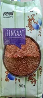 Leinsaat ganz