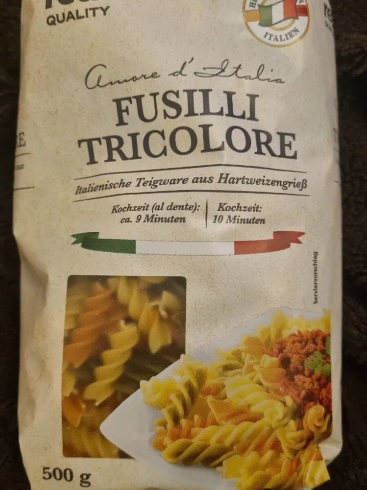 Fusilli Tricolore
