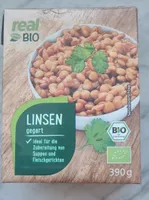 Linsen gegart