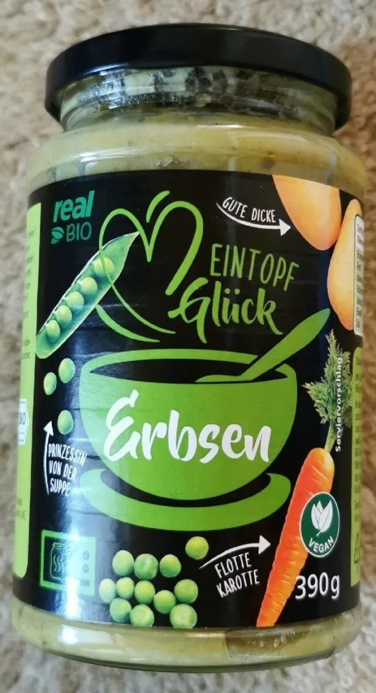 Eintopf Glück Erbsen