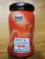 Real Fruit & Smooth Erdbeer Marmelade