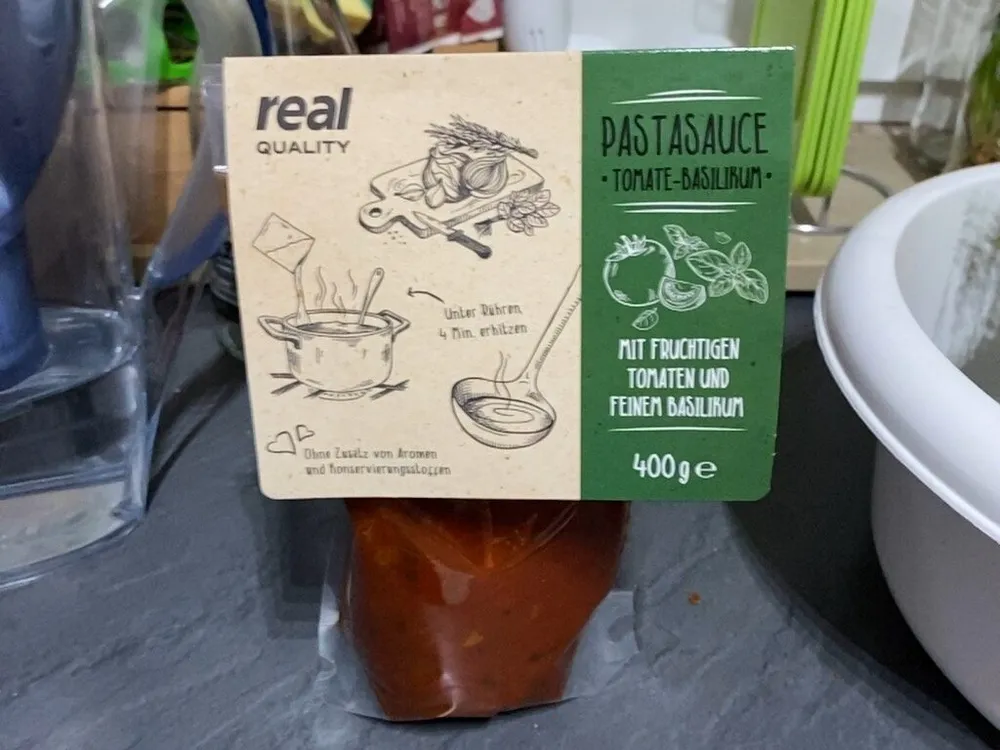PASTASAUCE TOMATE-BASILIKUM