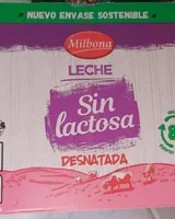 Leche desnatada sin lactosa