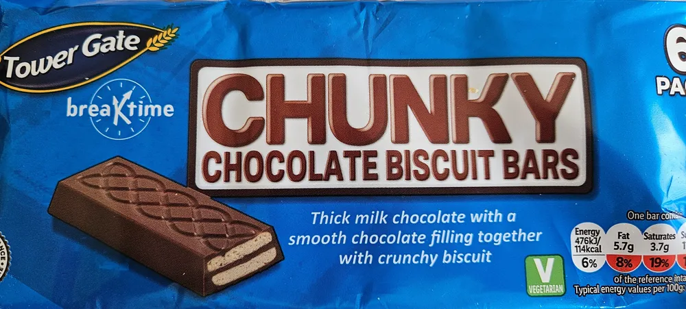 Chunky Chocolate Biscuit Bar