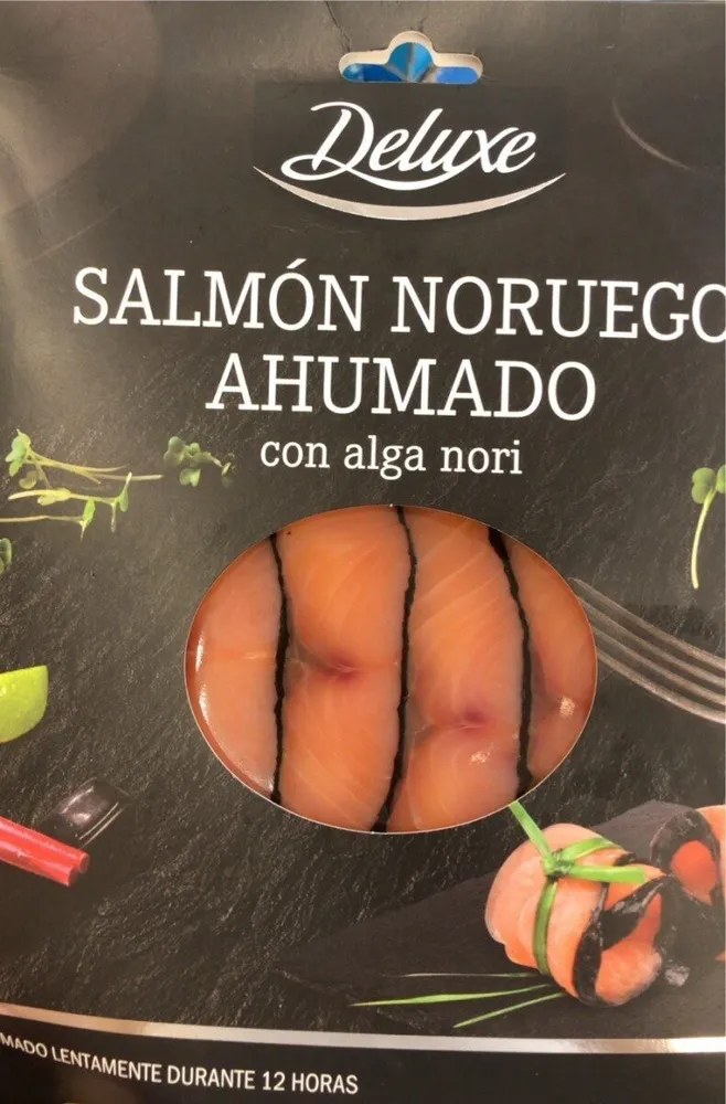 Salmon noruego ahumado