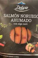Salmon noruego ahumado