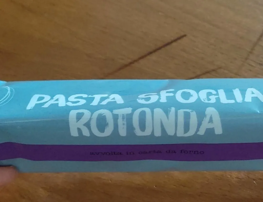 pasta sfoglia rotonda