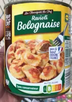 Raviolis bolognaise