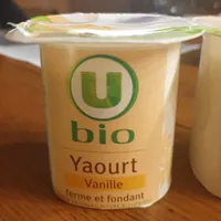 Yaourt vanille bio
