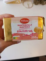 Mantequilla manteiga con Sal